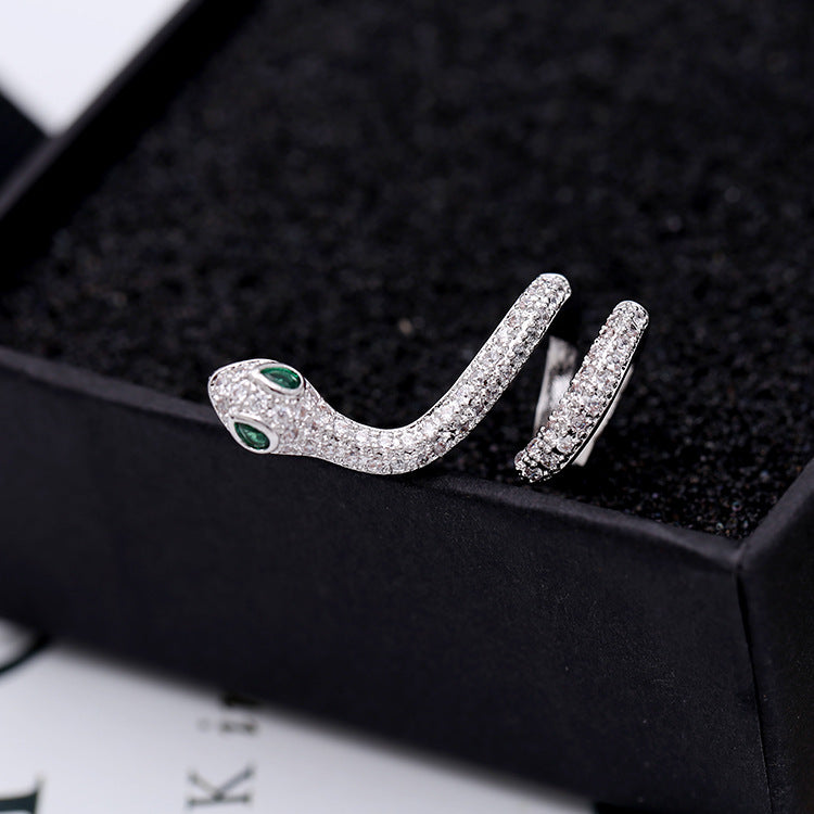 Snake earrings