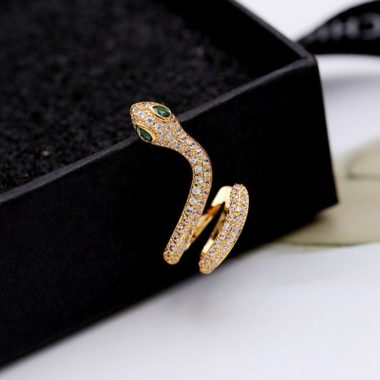 Snake earrings