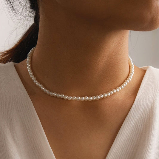 Choker Pearl Necklace